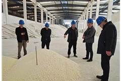 湖南省散墻辦、省硅酸鹽學(xué)會(huì)、省建材標(biāo)委會(huì)、省建材聯(lián)合會(huì)領(lǐng)導(dǎo)一行蒞臨中邦走訪(fǎng)調(diào)研